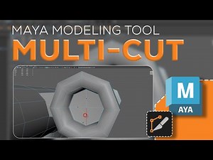 How to Master the Multi-Cut Tool in Maya for Precision Modeling!