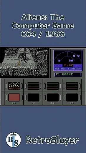 Aliens: The Computer Game Gameplay Commodore 64