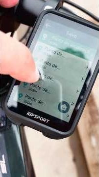 How to create an iGS800 iGPSPORT location point