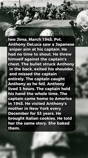 A Marine Saved His Captain With His Body #short #history #ww2