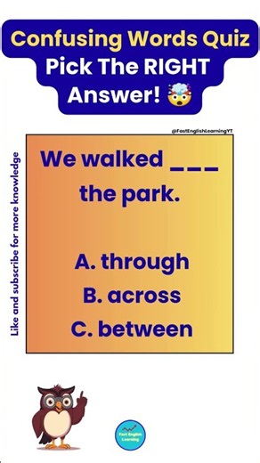 🔥 99% GET THESE CONFUSING WORDS WRONG! 😱 | Pick the RIGHT Answer! 🧠✍️ #shorts
