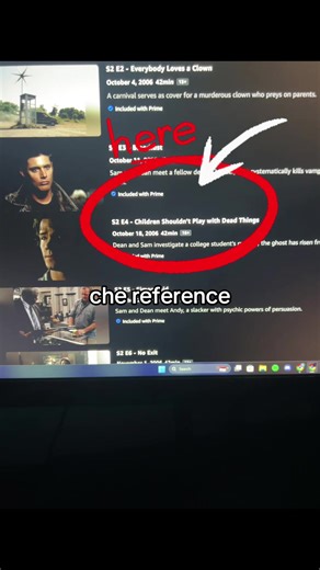 che reference in supernatural #supernatural #che #undergroundmusic #xyzbca