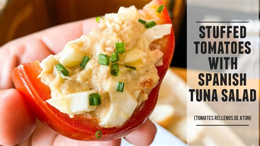 Ultimate stuffed tomatoes with Spanish tuna salad