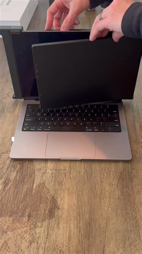 This triple monitor laptop attachment is fantastic. #amazonfinds2022 #amazonmusthaves #amazongiftideas #amazonhome #amazongadgets #amazonfavorites #onlineshopping #gifts | Stuff You Actually Need.