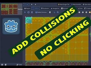 How to Add Tileset Collisions Quickly with Tool Script (Godot 3.2 Tips and Tricks)