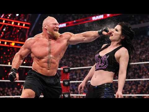 Brock Lesnar vs BodyBuilder Girl No DQ Match