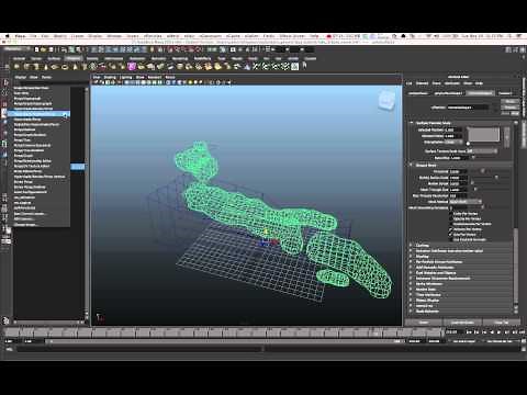 Lava Tutorial using Maya
