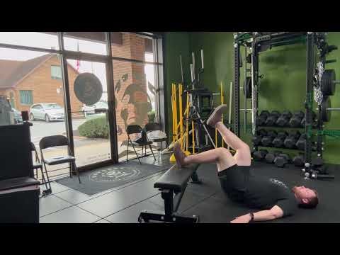 Single Leg Elevated Glute Bridge