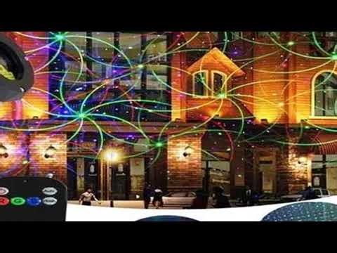 8 Modes Outdoor Lawn Laser Projector - Firefly Laser Light & LED Stage Light for Christmas Party