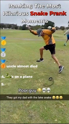 Ranking The Most Iconic Snake Prank Moments 🐍🤣