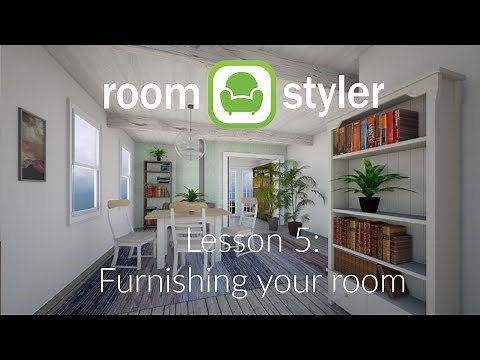 Roomstyler Lesson 5: Furnishing your room