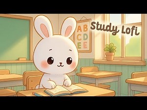 Study Lofi Playlist 📚🎧 4 Hour Cute Lofi Song 🍀 Bunny Lofi 🎵 relaxing music 🐰 Lofi Hip Hop