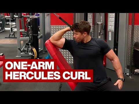 One-Arm Supported Hercules Curl