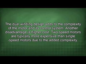 Two Speed Motor Explained Part Winding Motor Basics