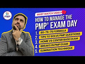 Final Day PMP Exam video for PMP 2026!