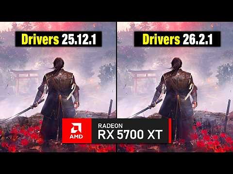 New AMD Driver 26.2.1 – Better for RX 5700 XT?