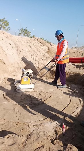 Groundwork Techniques at a Construction Site