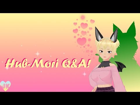 【HUB-MORI Q&A】 handing the aux cord to my hubby 【3D Vtuber | June Koumori】