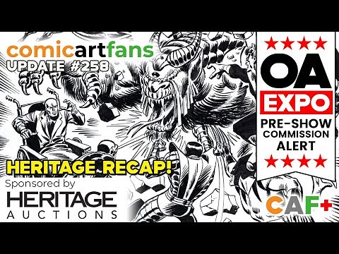 Comic Art Fans Update 258