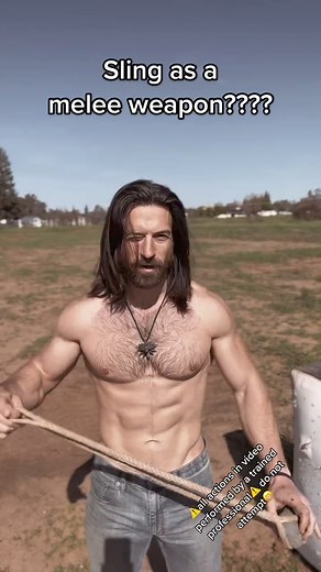 #sling #godofwar #vikings #viking #vikingtok #medievaltiktok #dnd #dndtiktok #martialarts #fantasy #nerd #milita | Dash Rendar