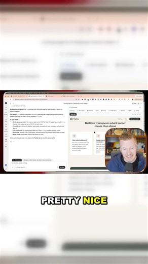 Genspark built my landing page in 30 seconds