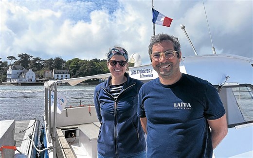 Le Sirène III, trait d’union entre Finistère et Morbihan, a repris du service à Clohars-Carnoët et Guidel | Le Télégramme