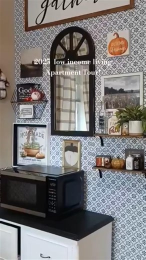 Low income living Apartment Tour 2025!#lowincomeliving #donnicedale #home #apartment #cozyhome