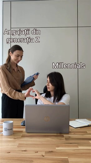Gen Z vs Millennials la birou: cine cedează primul? 😂 #recrutare #gigroup #genz #millennial | Gi Jobs