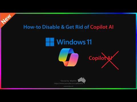 How-to Disable & Get Rid of Copilot AI from Windows 11 Permanently (2026 Update)