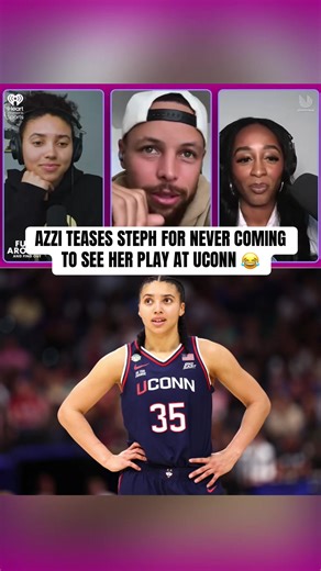 Azzi Fudd Teases Steph Curry Over Basketball Visits
