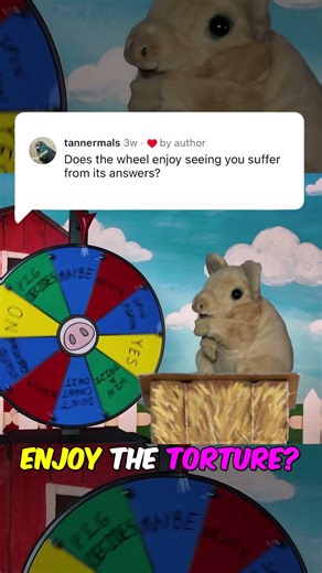 Does the wheel enjoy seeing you suffer