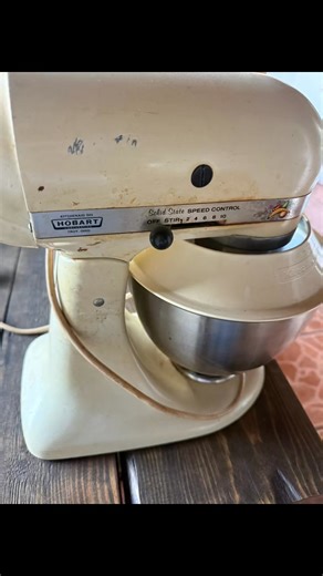 Restoring a 50-Year-Old KitchenAid Mixer with a Potato?! 凜✨ (No...