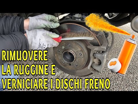 How To Remove Rust And Painting Brake Discs , Nissan Qashqai And All Car