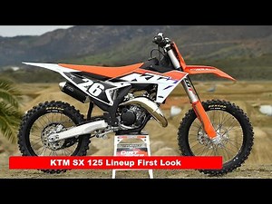 2025 KTM SX 125 Lineup First Look 090825