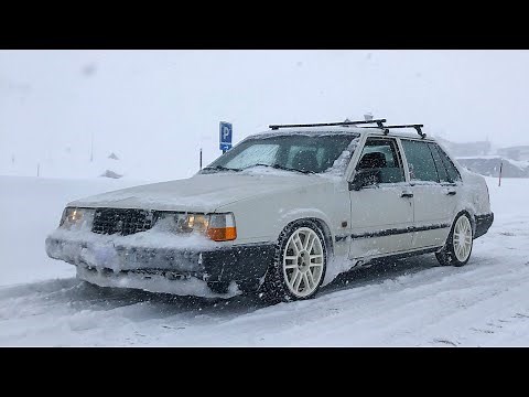 Volvo 940 Turbo Snow drift