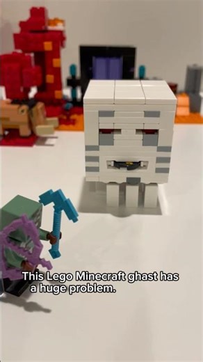 Fixing Lego Minecraft ghast