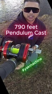 790 feet Pendulum Cast #fishing #longcasting #surfcasting #japanfishing #fyp #fypシ゚ #fbreelsvideo #fbreelsfypシ゚ #viralreels #viralpost #viralvideo please like and share thanks for watching 💪🏾🤙🏾 | Yak Machine