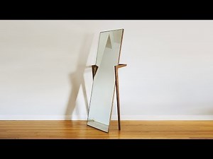 How To Build A Free Standing Mirror | Woodworking