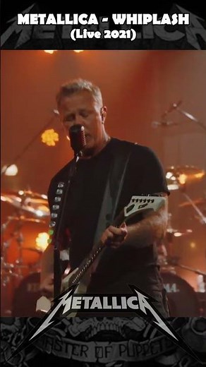 Metallica - Whiplash (Live 2021) #metallica #jameshetfield #metal #thrashmetal