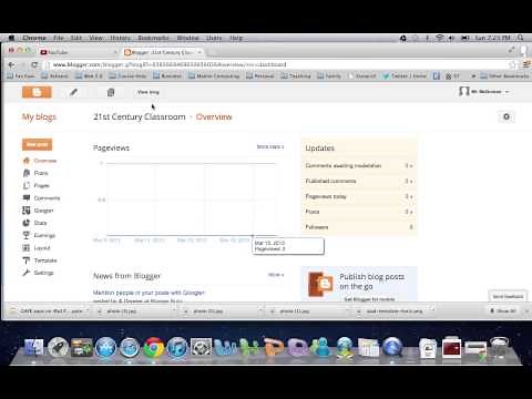 Create a Blog Using Blogger - Tutorial 2013