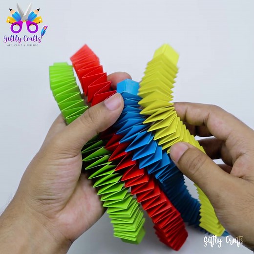 Making Easy Paper Pop Tube Fidget Toys - Paper Craft Tutorial