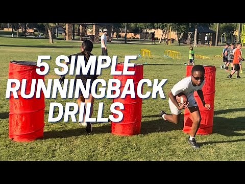 5 Runningback Drills for Youth Football