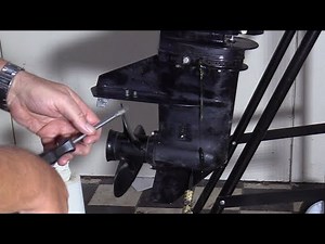 Außenbordmotor Tohatsu (MFS9.8BS) Getriebeöl wechseln. Schritt für Schritt.
