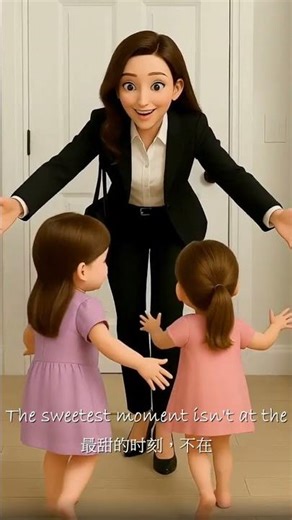 Clock Out. Mom Mode On.妈妈的收工时刻