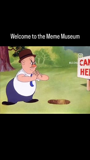 @meme_history_museum | A 2018-2020 Meme, The Big Chungus meme originates from a 1941 Looney Tunes episode called “Wabbit Twouble” where Bugs Bunny inflates... | Instagram