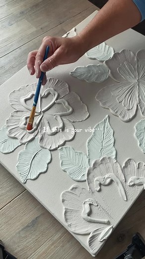 Textured Flower Painting Tutorial for Beginners