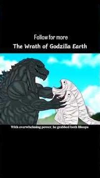 Monsterverse Godzilla vs red monster fight#cartoonstyle#animatedreel#animationvideo#cartoonvibes#..