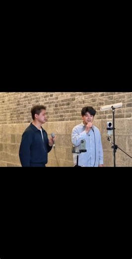 和明泽一起合唱交换余生。#路演#交换余生林俊杰 #翻唱