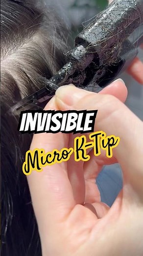 Hidden Hair Extension Technique | How to Hide Your Bonds Perfectly ✨#ktips #invisibleextensions