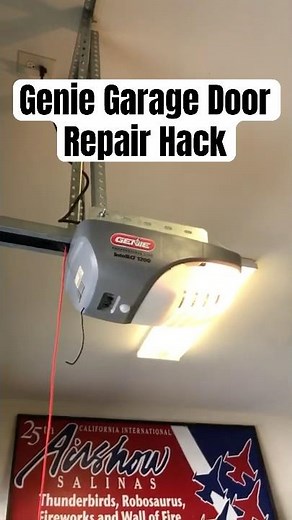 Genie Garage Door Opener Won’t Work or Close Garage Door?! Doesn't Respond to Button? DI #shorts